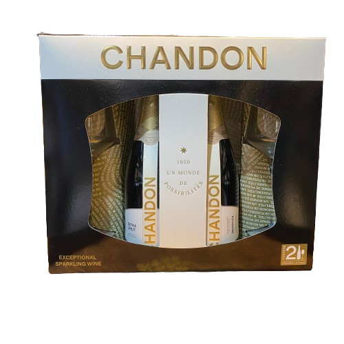 ESTUCHE 2 CHANDON  CON 2 COPAS