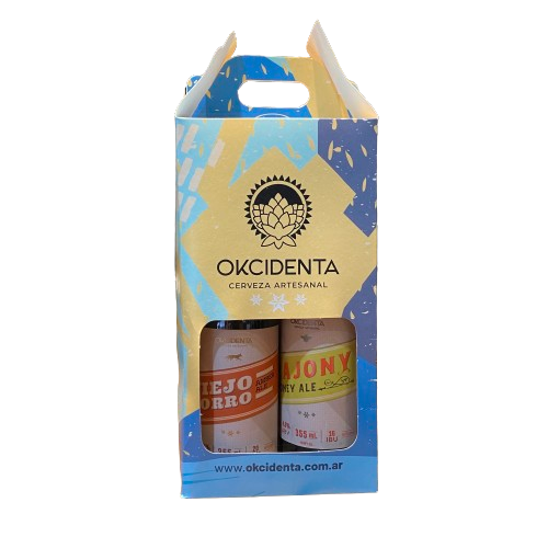 ESTUCHE X4 CERVEZAS OKCIDENTA