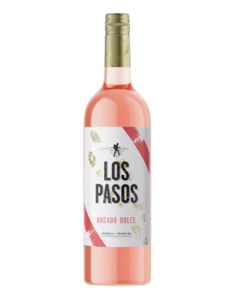 LOS PASOS ROSADO DULCE 750ML