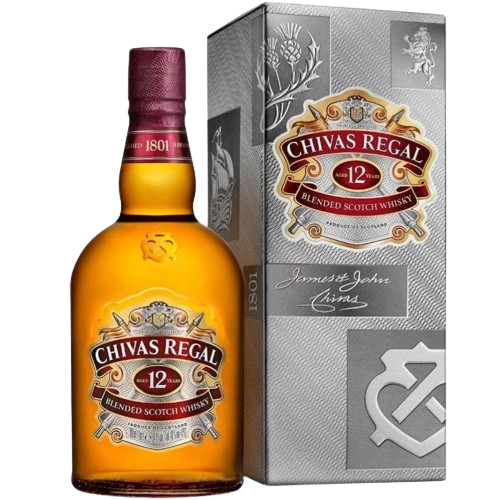 WHISKY CHIVAS REGAL 12 AÑOS 1 LITRO