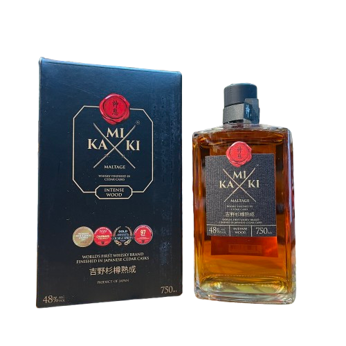 WHISKY KAMIKI INTENSE WOOD 750 CC