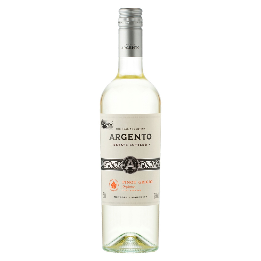 ARGENTO ESTATE BOTTLED ORGÁNICO PINOT GRIGIO 750ML