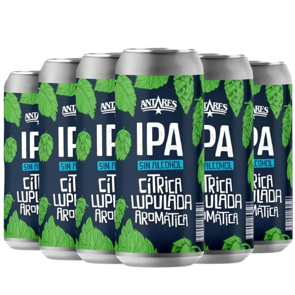 ANTARES IPA (SIN ALCOHOL) LATA 473CC