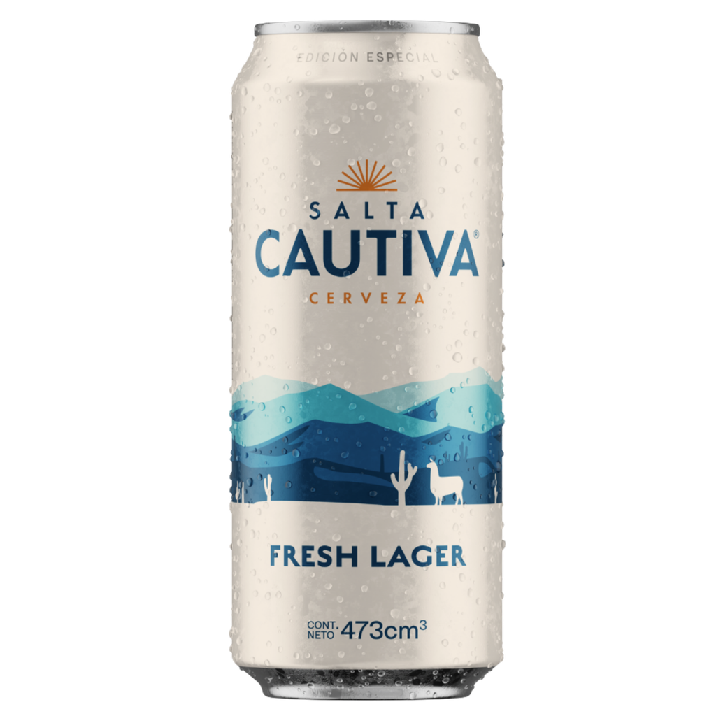 SALTA CAUTIVA FRESH LAGER 473CC