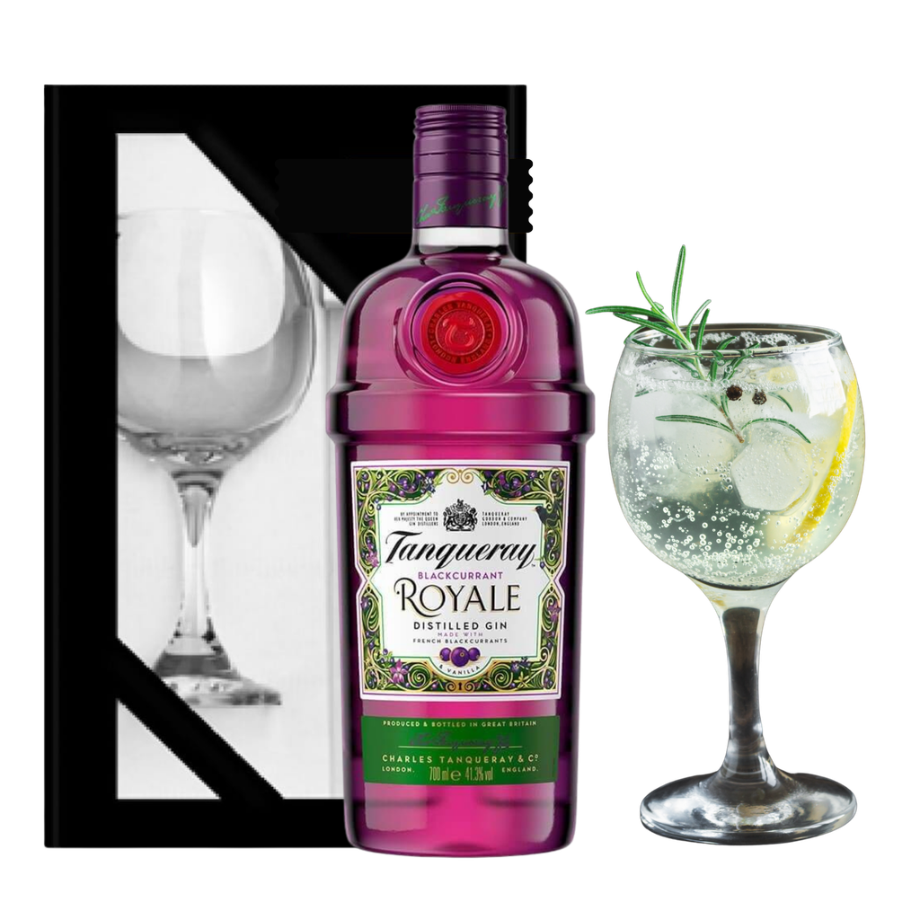 ESTUCHE TANQUERAY ROYALE + COPA