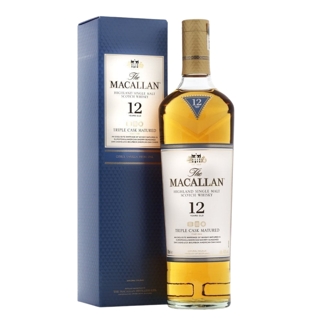 WHISKY THE MACALLAN TRIPLE CASK 12 AÑOS 700ML