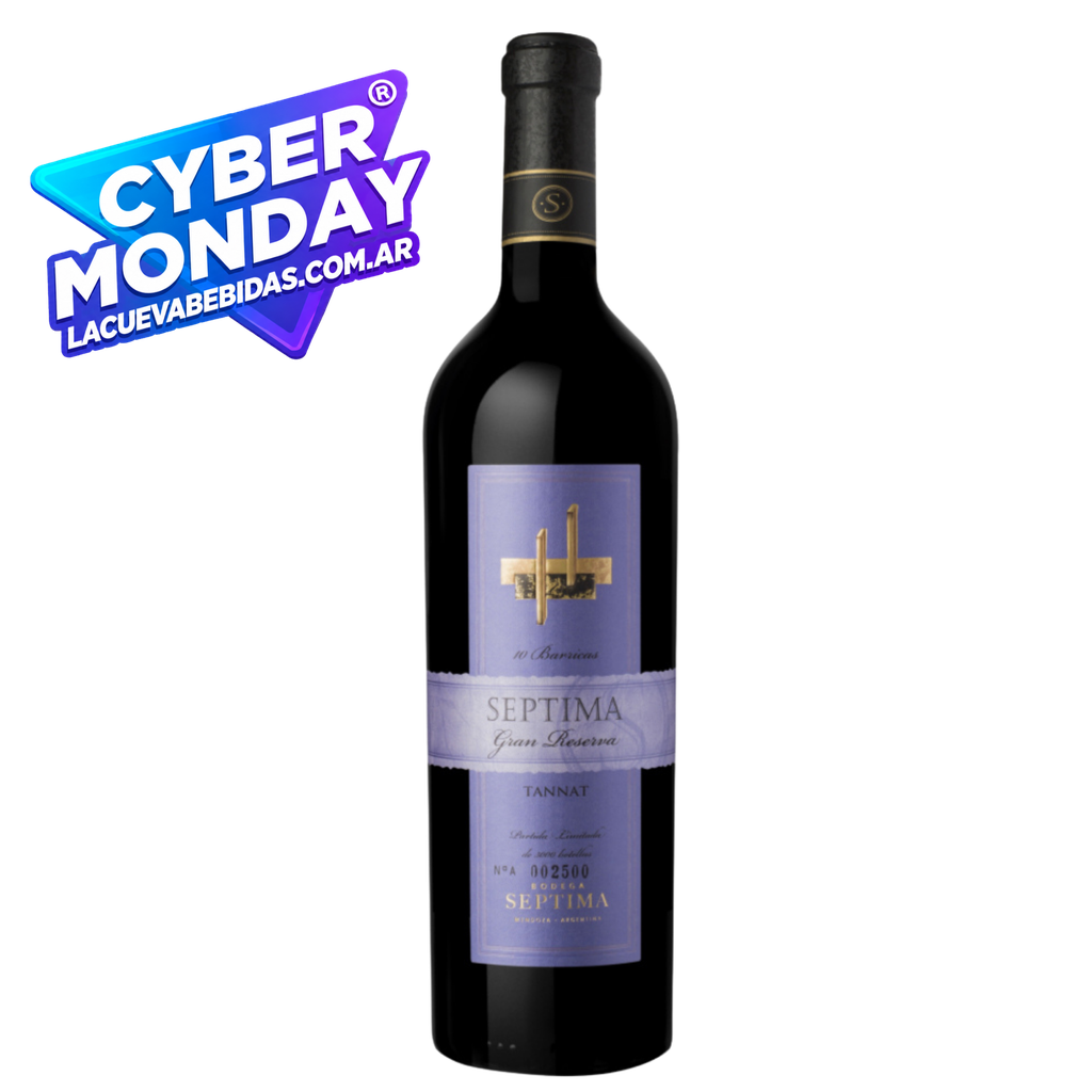 SEPTIMA GRAN RESERVA 10 BARRICAS TANNAT 750ML CYBERMONDAY