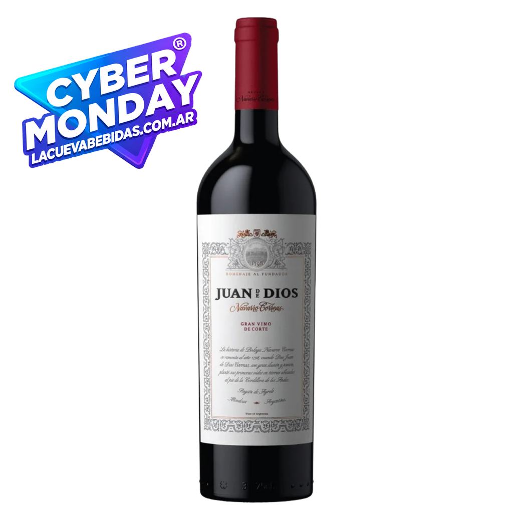 JUAN DE DIOS NAVARRO CORREAS GRAN VINO CORTE 750ML CYBERMONDAY