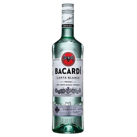 [3195] BACARDI CARTA BLANCA 980CC