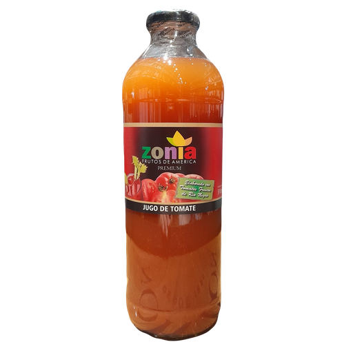 [90671] JUGO DE TOMATE ZONIA LITRO