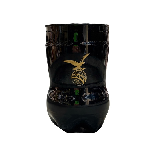[90856] VASO FERNET VIAJERO NEGRO CON LOGO (CORTADO)