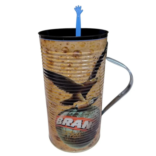 JARRA ACERO INOXIDABLE LITRO LOGO DE FERNET