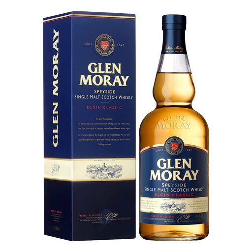 WHISKY GLEN MORAY SPEYSIDE ELGIN CLASSIC 700ML