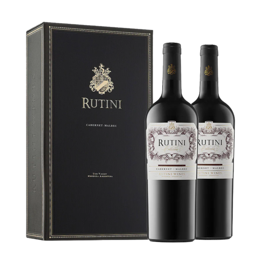 ESTUCHE RUTINI CABERNET-MALBEC X2 UNIDADES 750ML