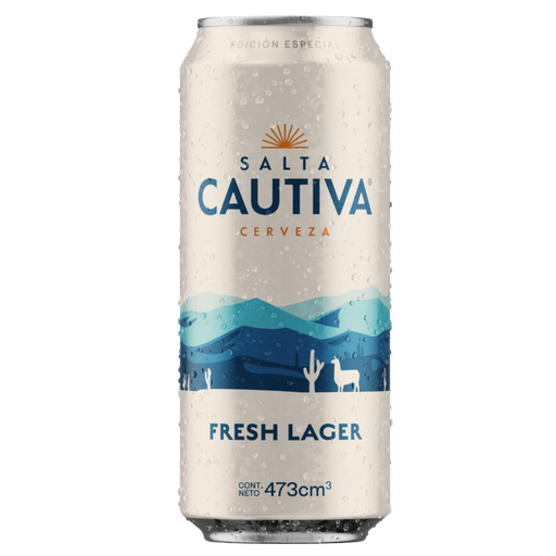 SALTA CAUTIVA FRESH LAGER 473CC