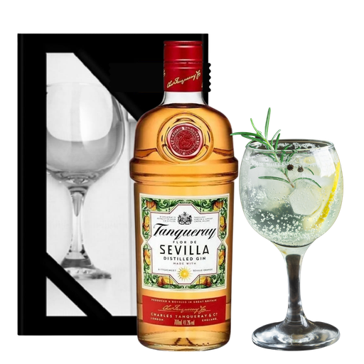 ESTUCHE TANQUERAY SEVILLA + COPA