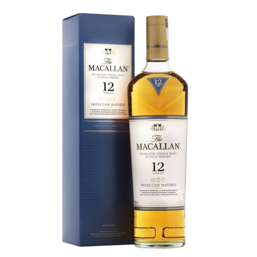 WHISKY THE MACALLAN TRIPLE CASK 12 AÑOS 700ML