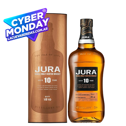 WHISKY JURA 10 AÑOS 700Cc CYBERMONDAY