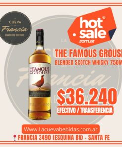 PROMO WHISKY THE FAMOUS GROUSE 750ML