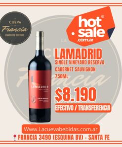 PROMO LAMADRID SINGLE VINEYARD CABERNET SAUVIGNON 750ML